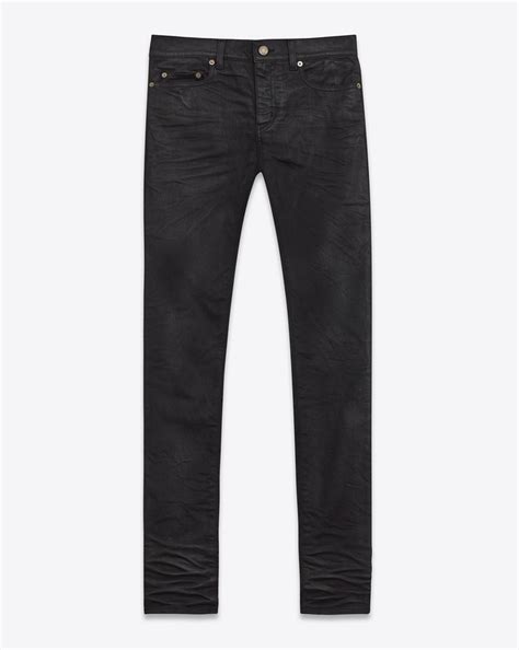 ysl black skinnies men|YSL denim.